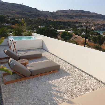 Af Lindia Nature Design Hotel Líndos Esterno foto