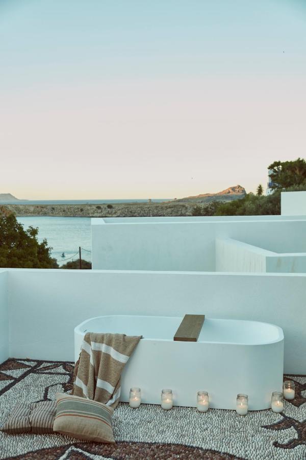 Af Lindia Nature Design Hotel Líndos Esterno foto